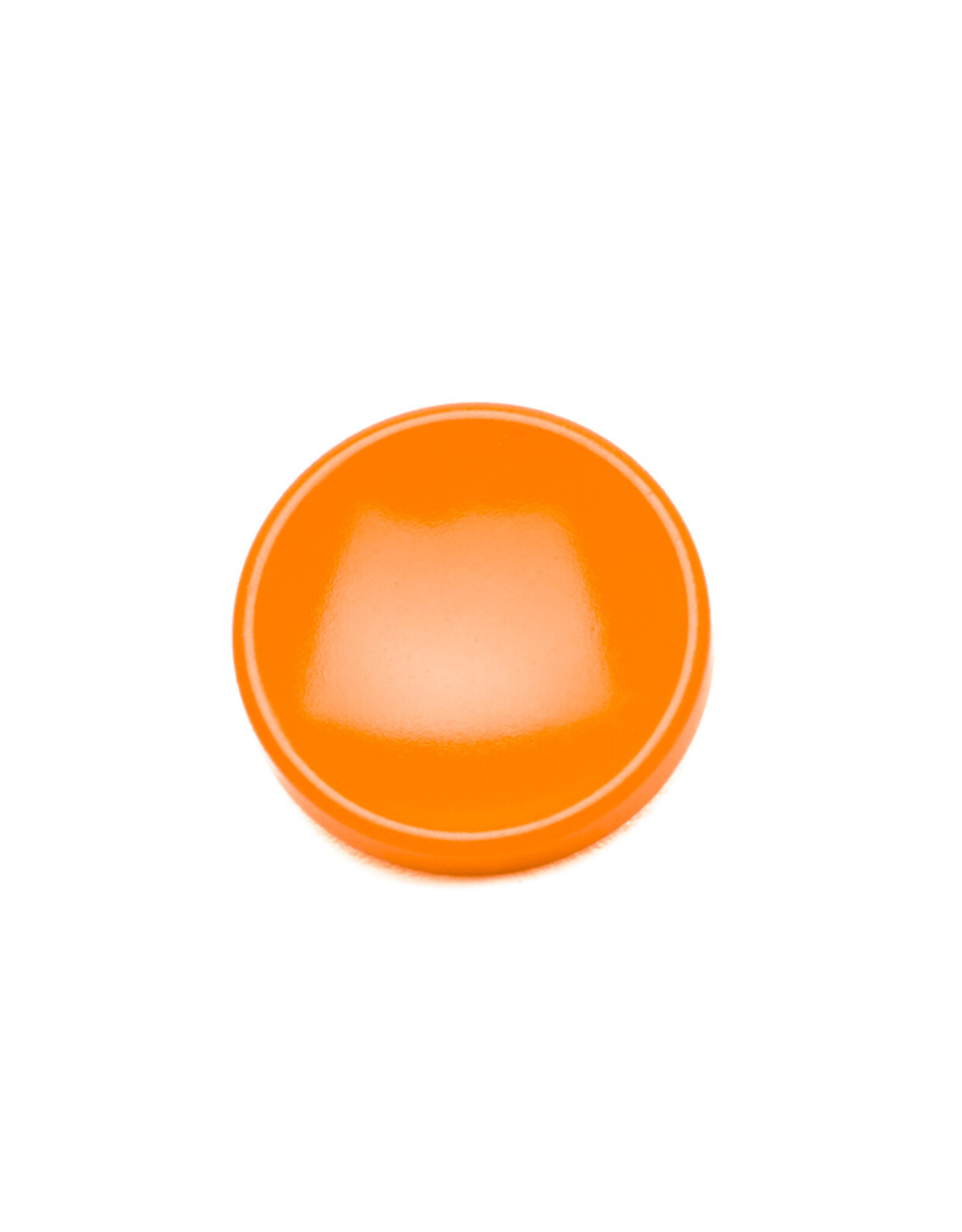 Metal Shutter Soft Release Button Orange Concave - Acme Camera Co.