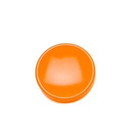 Metal Shutter Soft Release Button Orange Concave