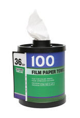 Film Roll Tissue Box Holder