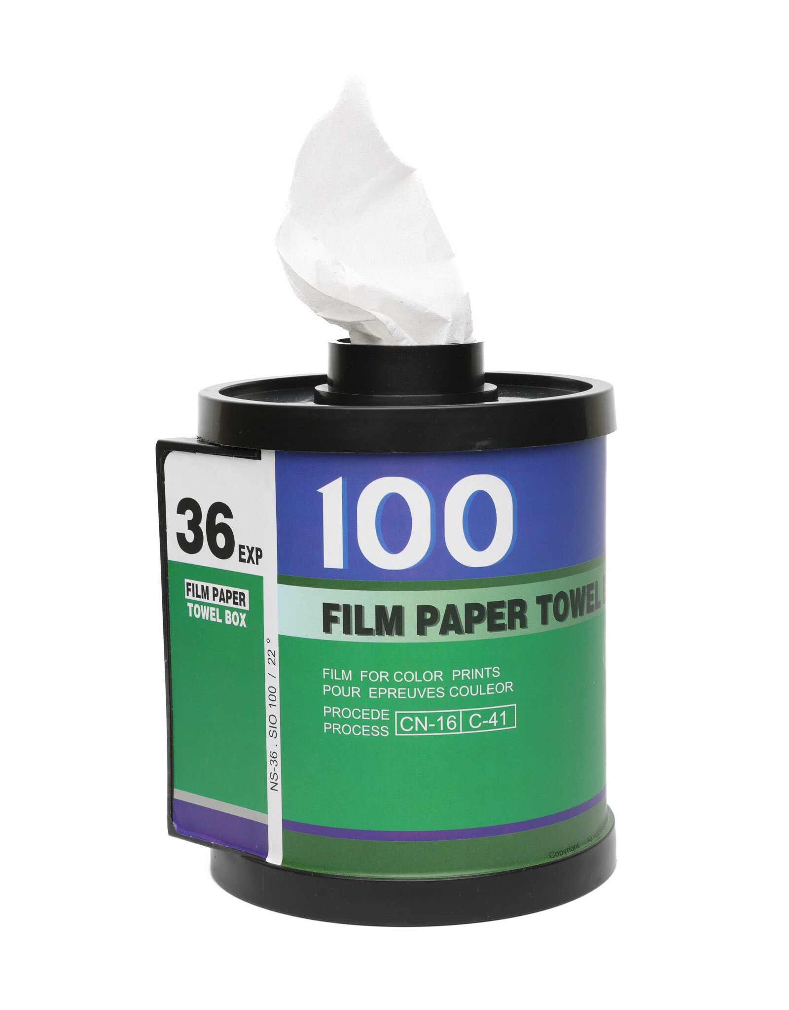Film Roll Tissue Box Holder