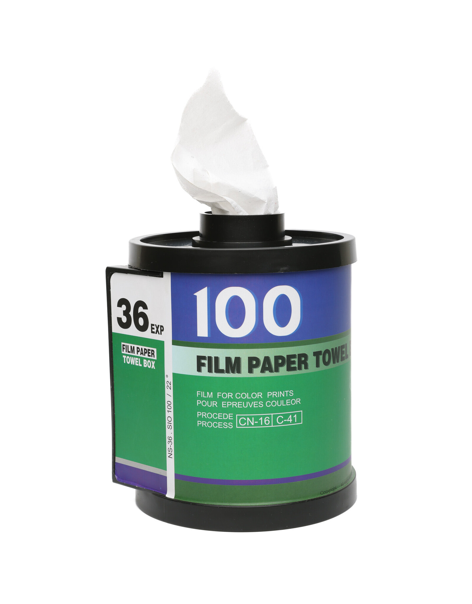 Film Roll Tissue Box Holder