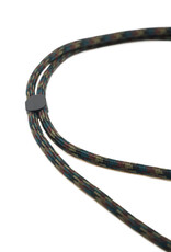 Long Braided Green Brown and Army Green Neck Strap