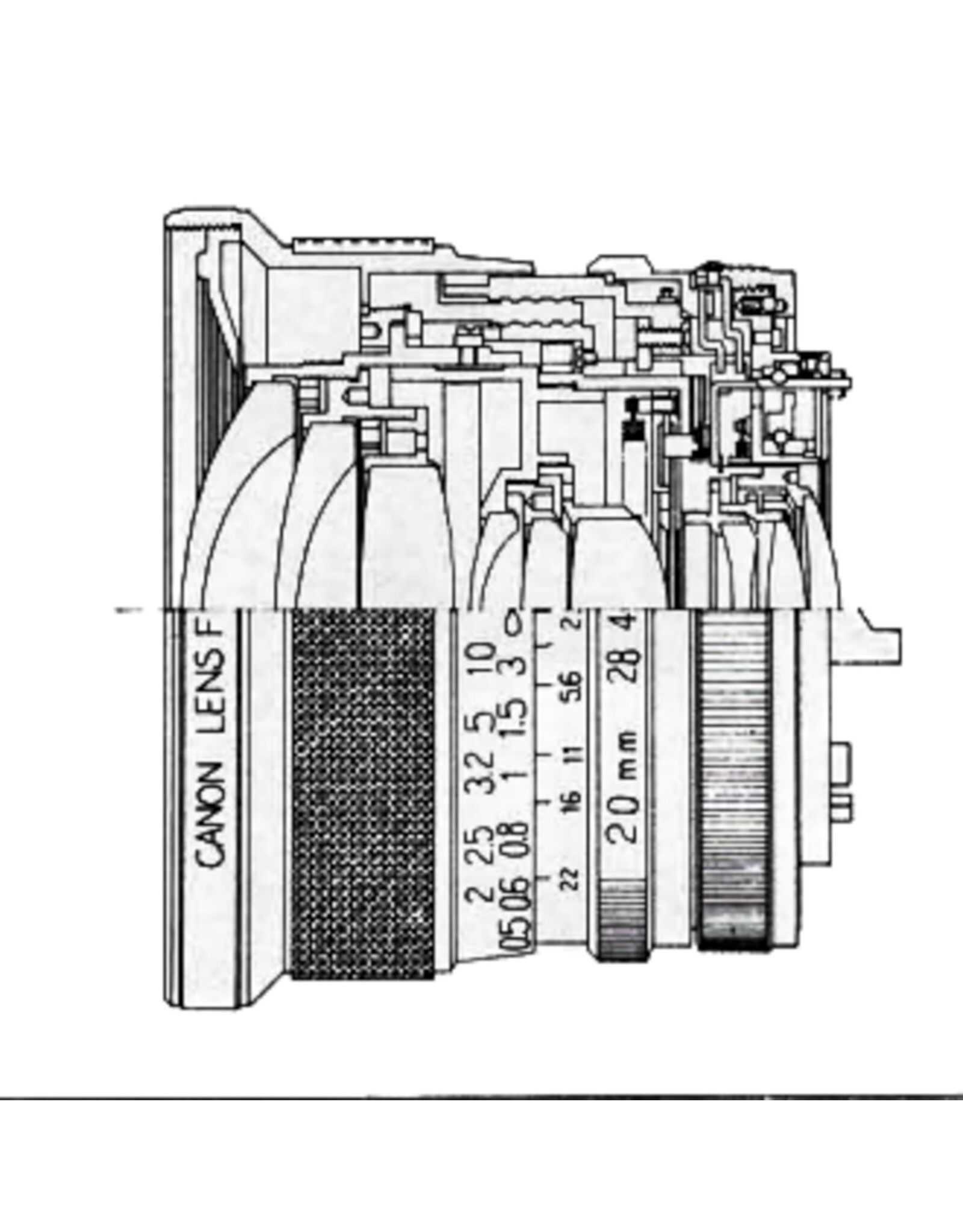 Canon Canon 20mm f2.8 FD S.S.C. Lens
