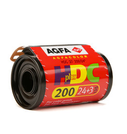 AGFA Agfa HDC Plus 200 ISO 35mm x 24+3 exposures Color Film