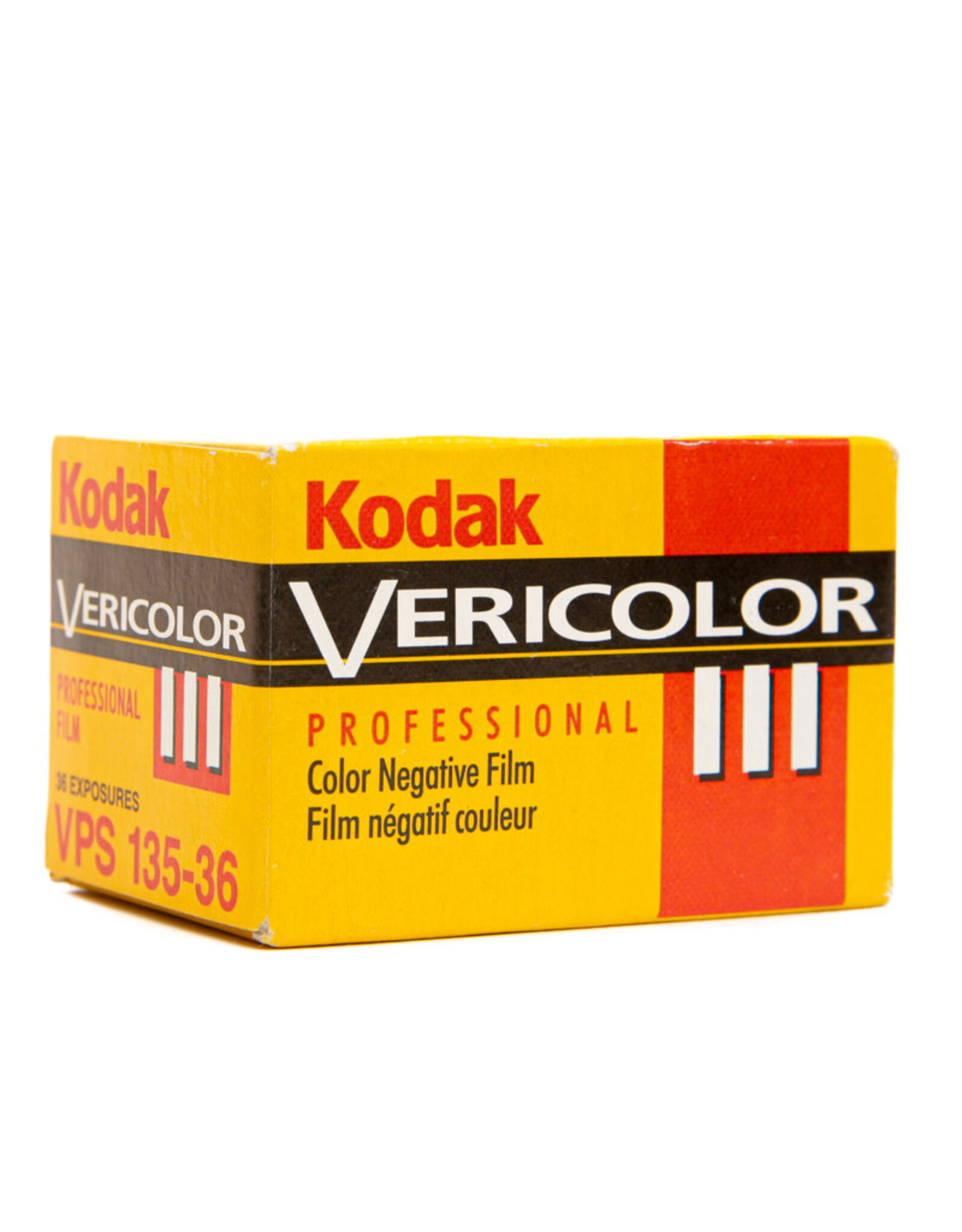 Kodak Kodak Vericolor III VPS 35mm color negative film expired 04/97, kept frozen