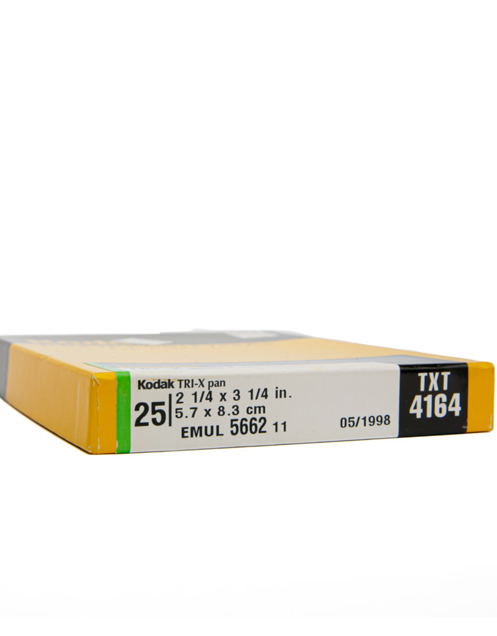 Kodak Kodak Tri-X B&W Film 2.25"x2.75" 25 Sheets *expired '05/02