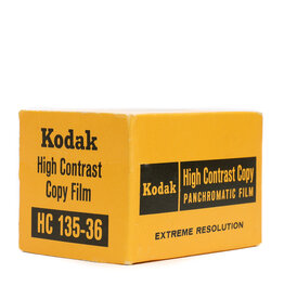 Kodak Kodak High Contrast Copy Film expired 09/73, kept frozen