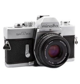 Minolta Minolta SRT 201 35mm SLR Camera w/50mm f1.7 MD Rokkor-X Lens