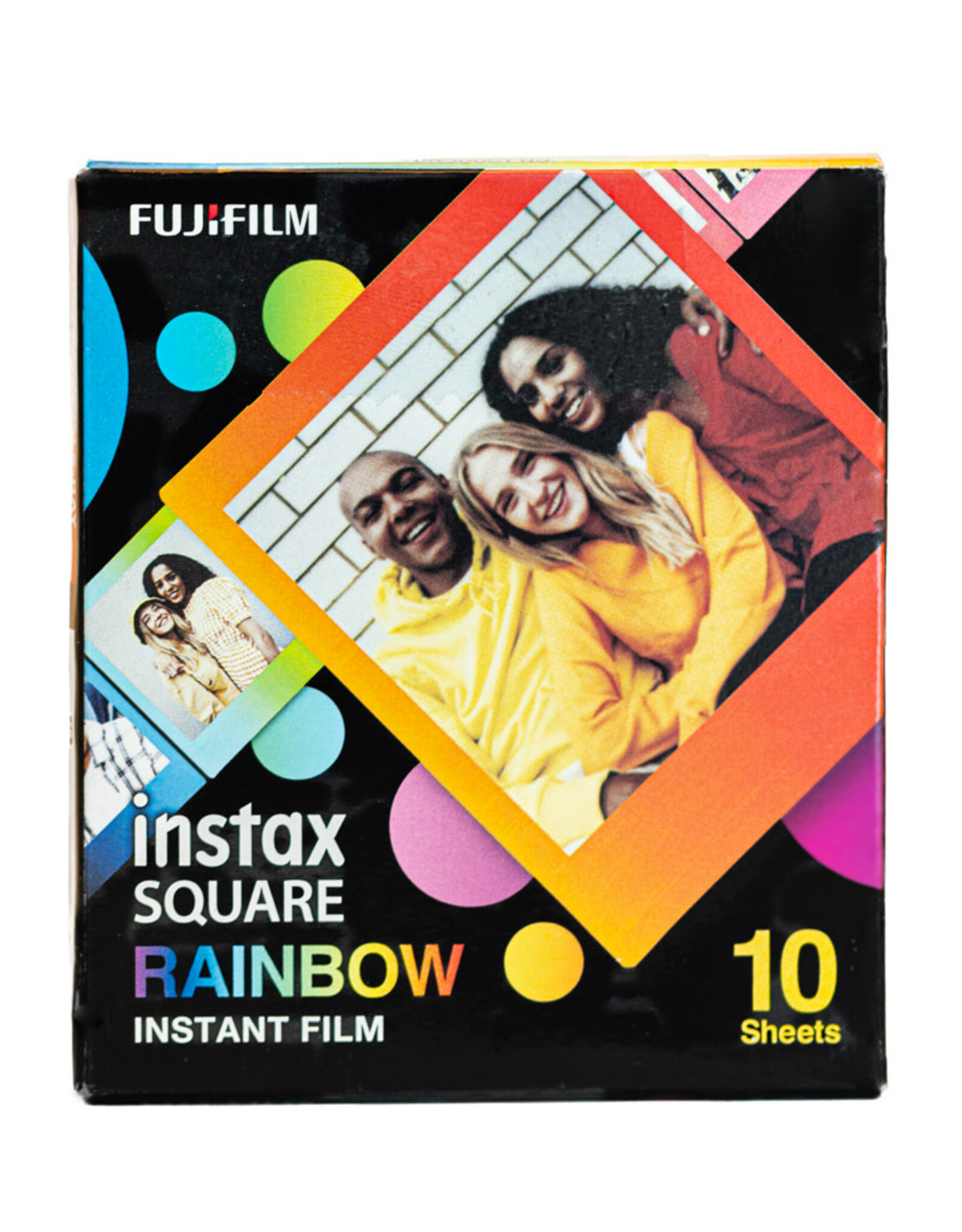 Fujifilm Fuji Instax Mini Rainbow Instant Film (10 Shots)