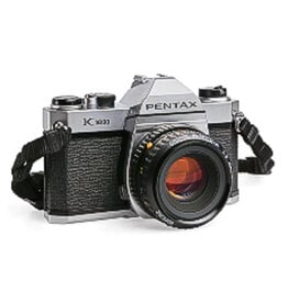 Pentax Pentax K1000 35mm SLR Film Camera w/50mm F2