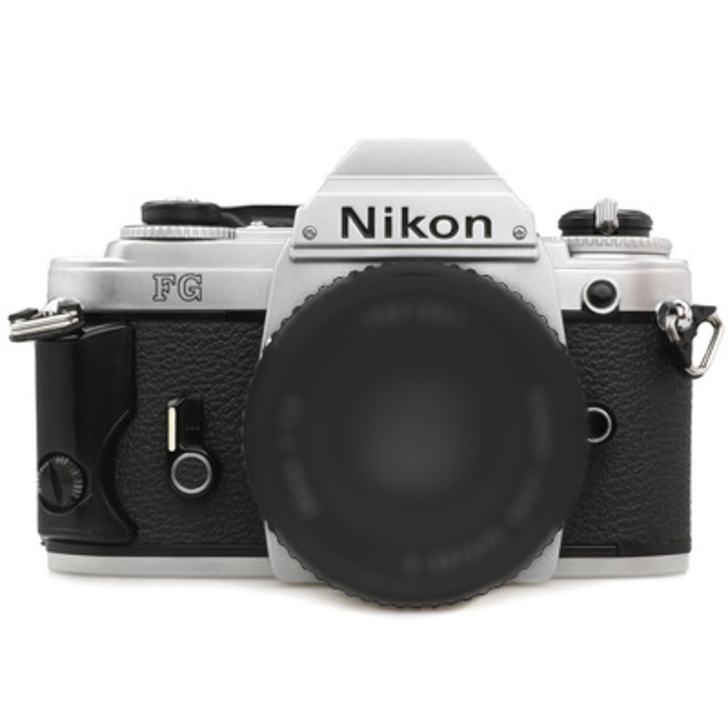 Nikon FG 35mm SLR (silver) Film Camera Body - Acme Camera Co