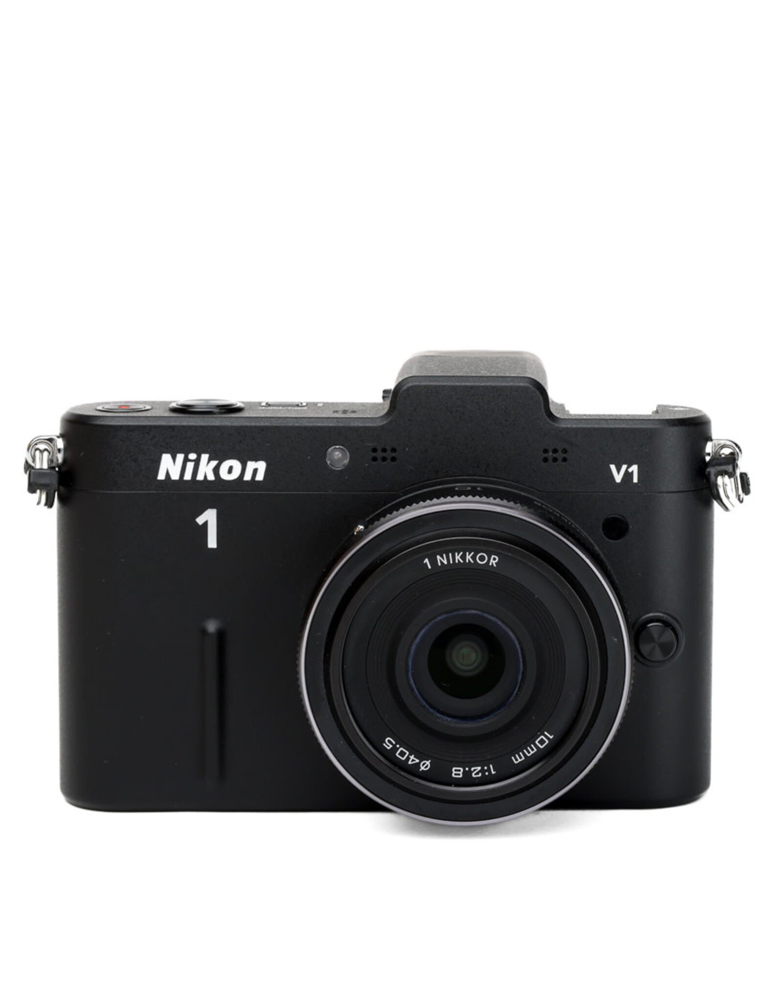 Nikon Nikon 1 V1 w/10mm & 10-30mm VR Black Mirrorless Digital Camera Kit