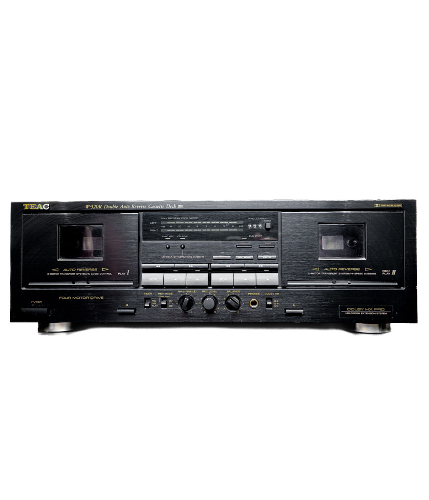 Cassette Double Auto-reverse TEAC W860R - Occasion Fonctionnelle - Pour Nostalgie Ou Collection