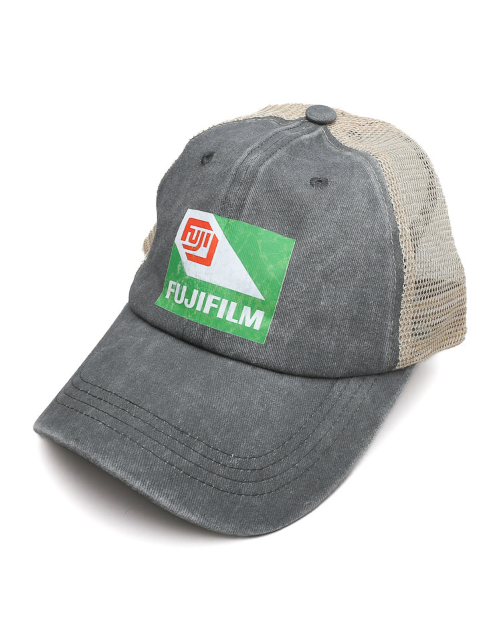 Gray Retro Fujifilm Baseball Cap /Hat
