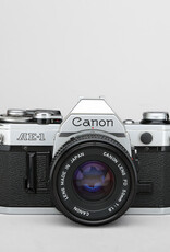 Canon Canon AE-1 35mm SLR Film Camera w/50mm f1.8