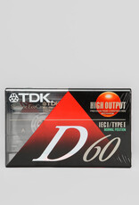 TDK TDK D60 60-Minute Audio Tape Cassette