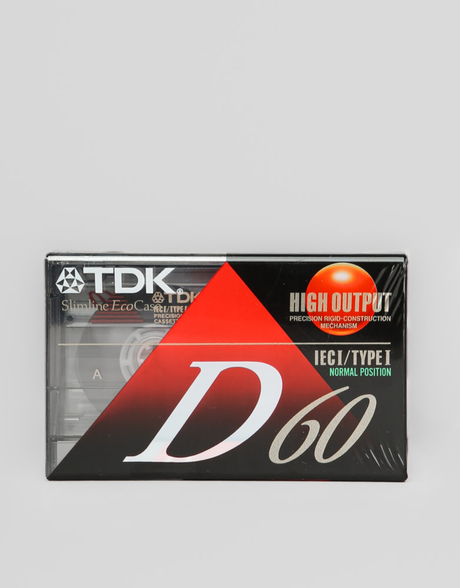 TDK TDK D60 60-Minute Audio Tape Cassette