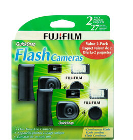 Fuji Fuji Quicksnap Disposable Flash Camera 27 exp. Value 2-Pack
