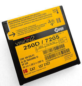 Kodak Kodak Vision2 16mm Film - 250D Double Perf 7205 - 100 ft Expired