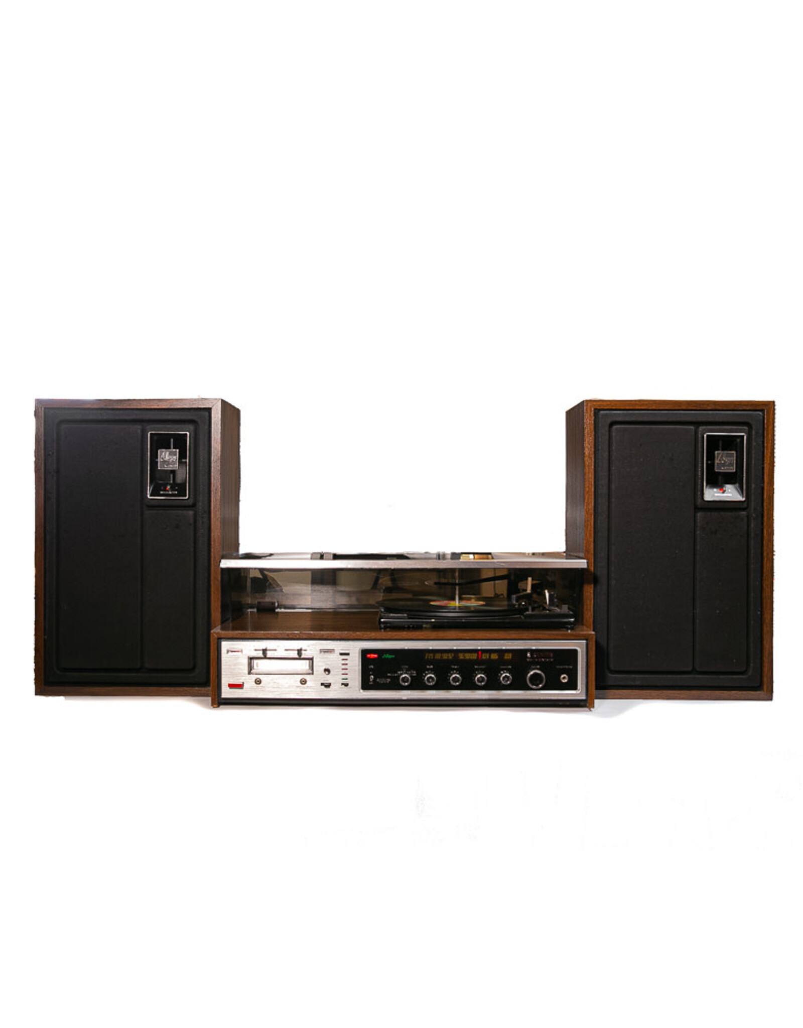 Dual Vintage Zenith Allegro Series I Model GR587W Stereo Turntable w/Speakers