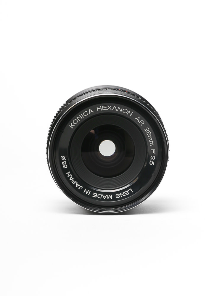 Konica Hexanon 28mm F3.5 Lens - Acme Camera Co.