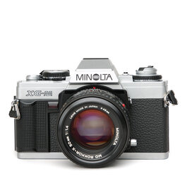 Minolta Minolta XG-M 35mm Film Camera w/ 50mm f1.4