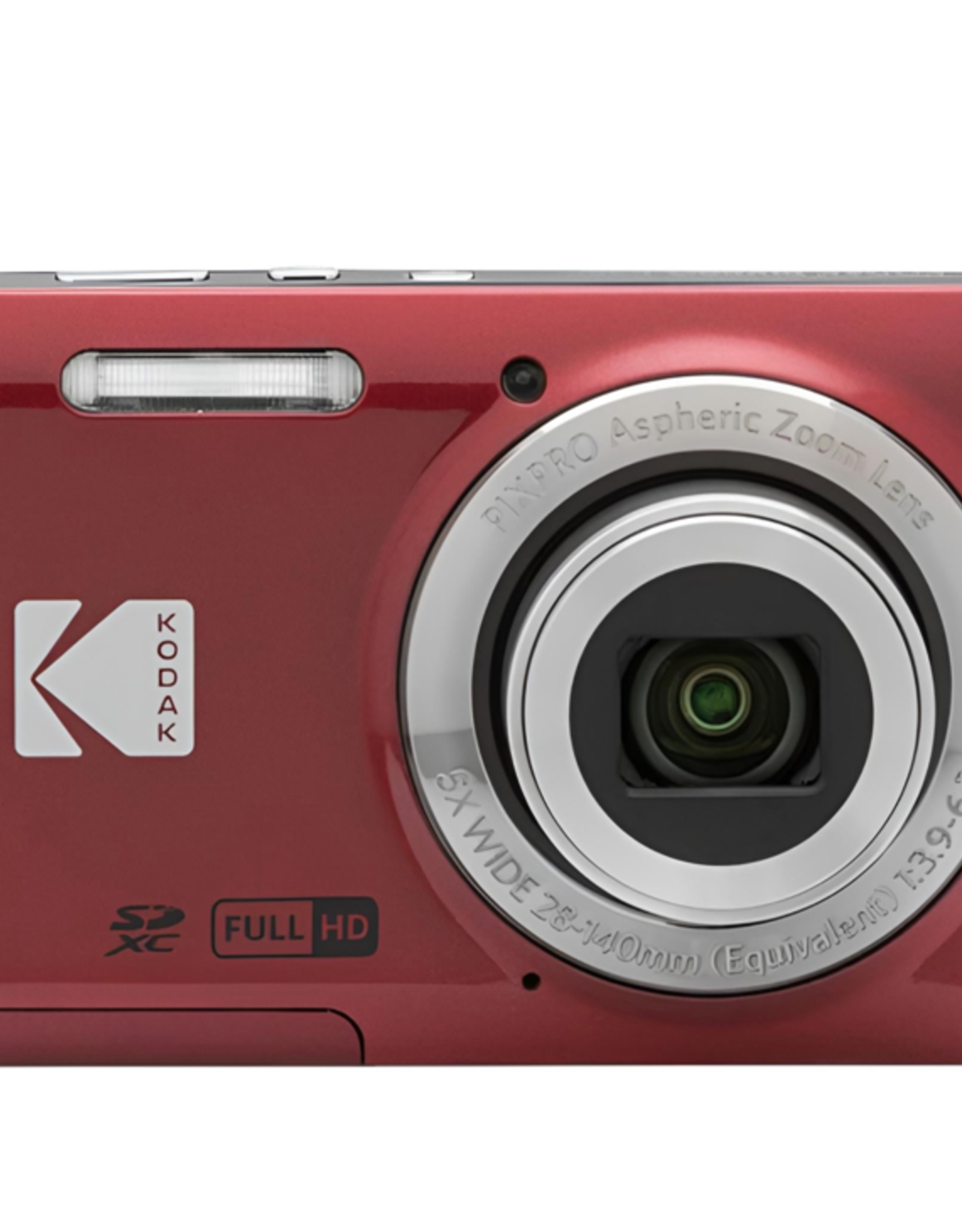 Kodak Kodak Pixpro FZ55 RED 16MP Digital Point & Shoot Camera
