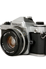 Nikon Nikon FE 2 35mm SLR Camera Body w/50mm f1.8 Series E Lens