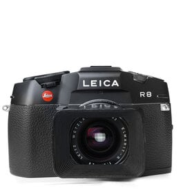 Leica Leica R8 35mm SLR Film Camera Body w/28mm f2.8 Elamrit-R Wetzlar