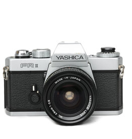 Yashica Yashica FR-II 35mm SLR Camera w/Yashica 28mm f2.8 Lens