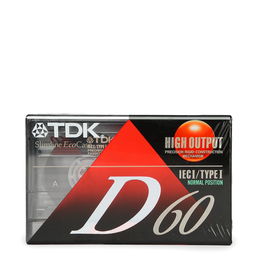 TDK TDK D60 60-Minute Audio Tape Cassette
