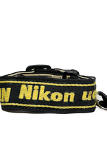 Vintage Camera Strap: Nikon Black/Yellow