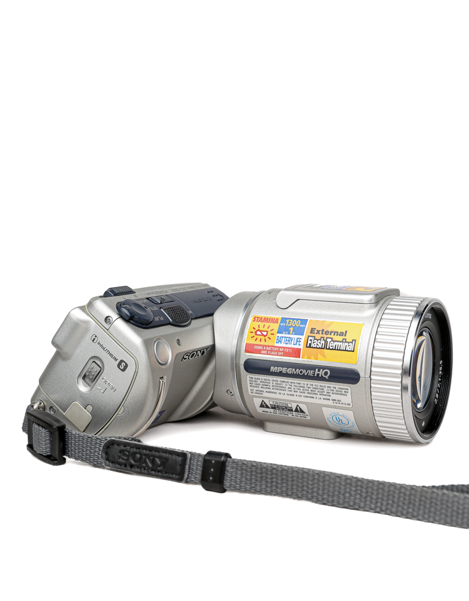 Sony Sony Cybershot DSC-F505V 3.3 MP Digital Point & Shoot Camera