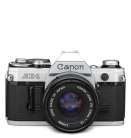 Canon Canon AE-1 35mm SLR Film Camera w/50mm f1.8