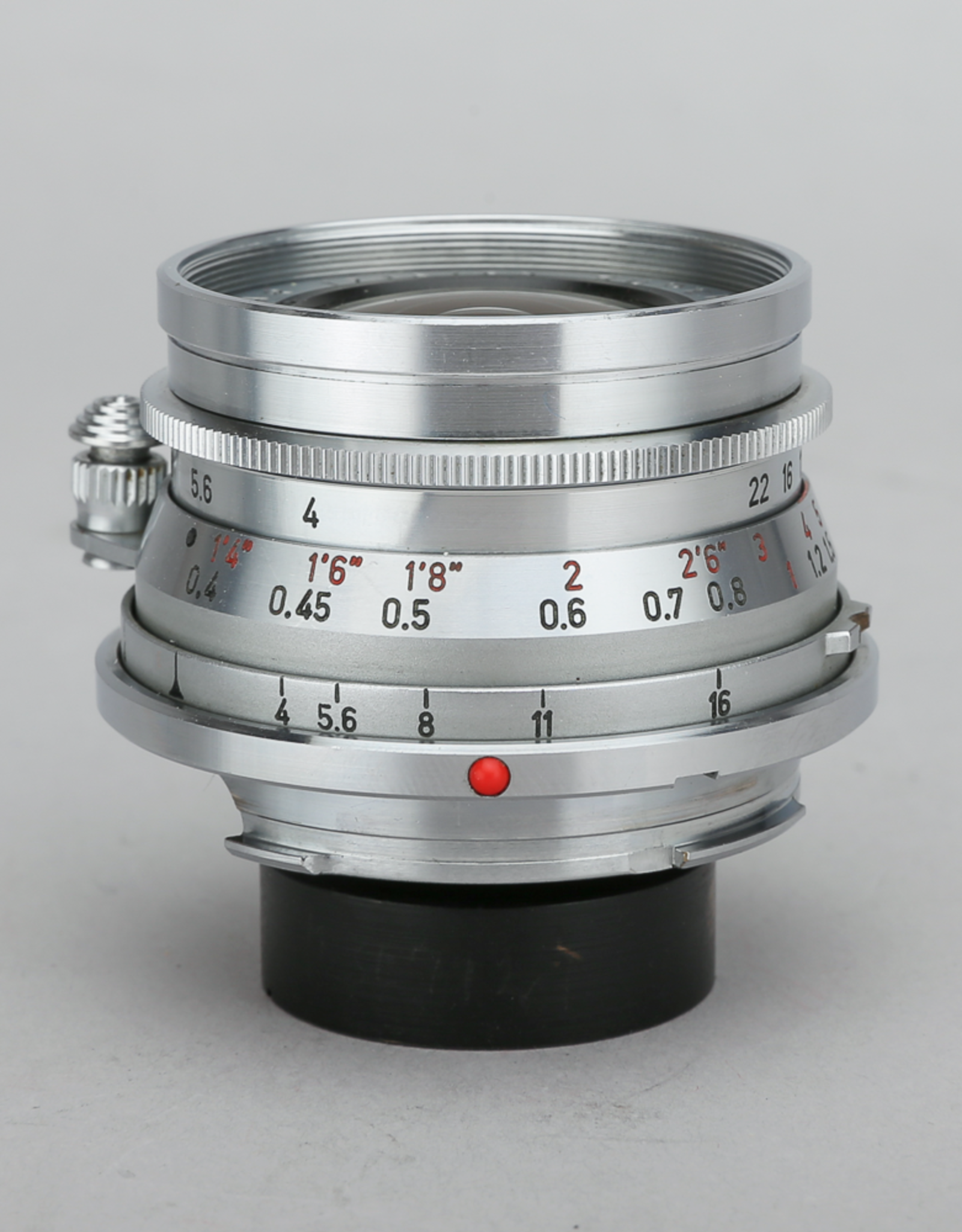 Leica Leica Super Angulon 21mm F/4 Wetzlar w/ IWKOO Hood & Cracked Viewfinder