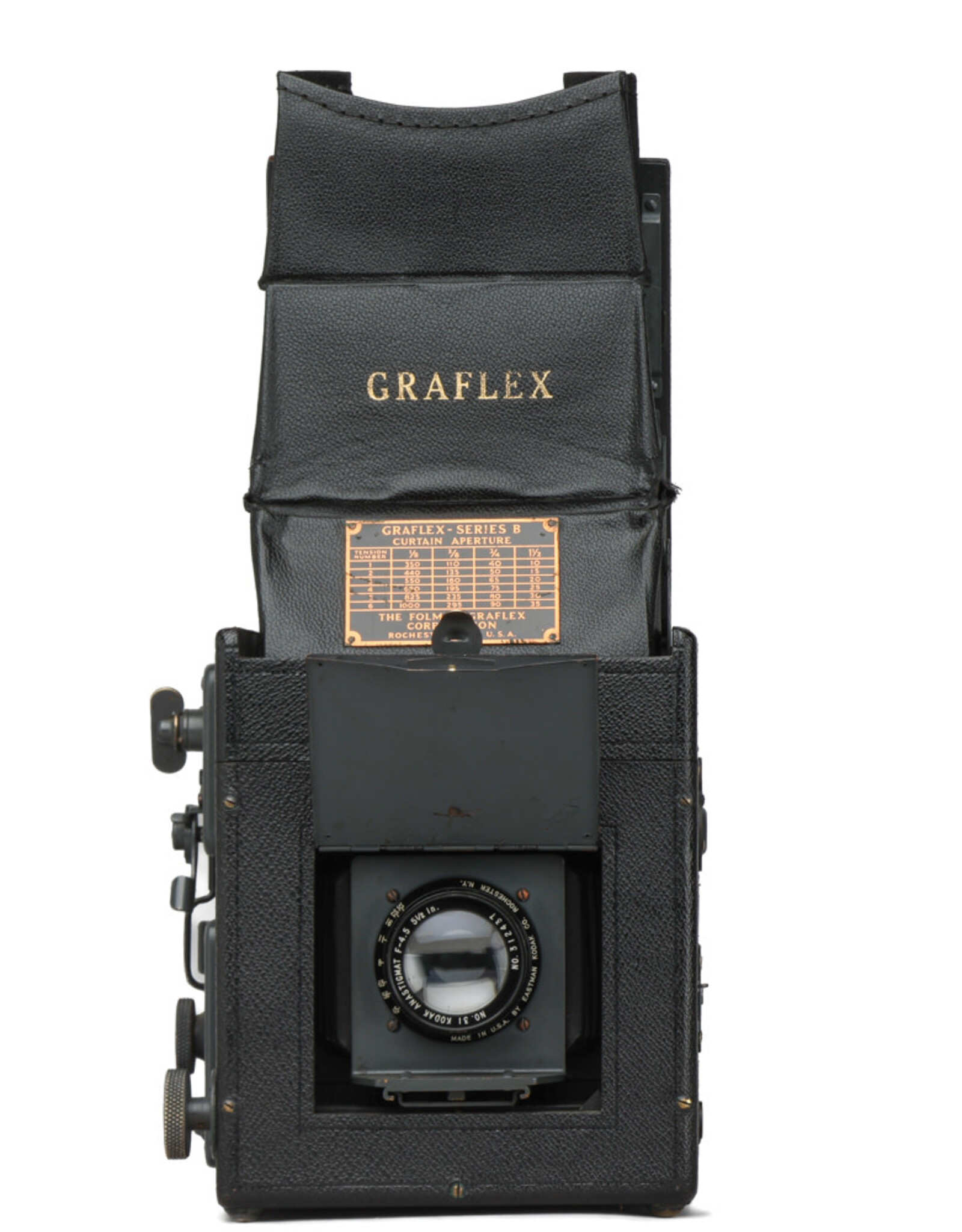 Graflex Graflex Series B 3¼ x 4¼ Camera with Kodak No. 31 5-1/2" f4.5 Anastigmat Lens