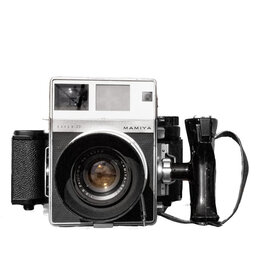 Polaroid Mamiya Super 23 Medium Format Camera w/100mm f3.5 Lens