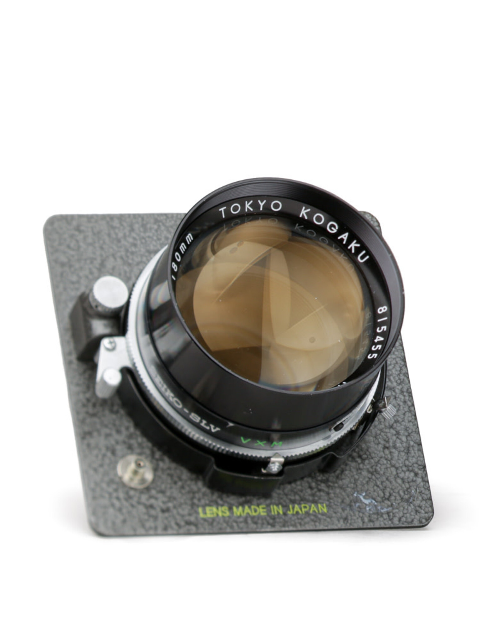 Horseman Horseman Tokyo Kogaku P.T. f5.6 180mm Lens Seiko SLV for 2x3"