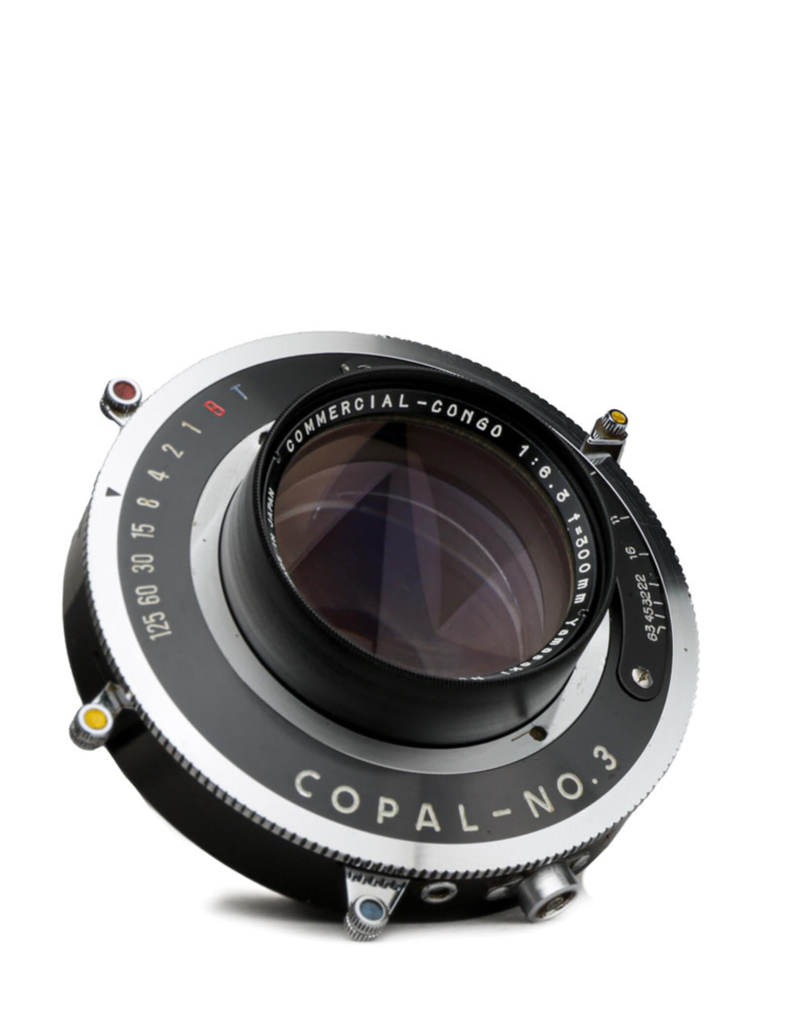 Yamasaki Yamasaki Commercial Congo 300mm f6.3 Copal #3 Shutter Large Format Lens