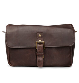 ONA Ona The Bowery Dark Truffle Leather Messenger Camera Bag