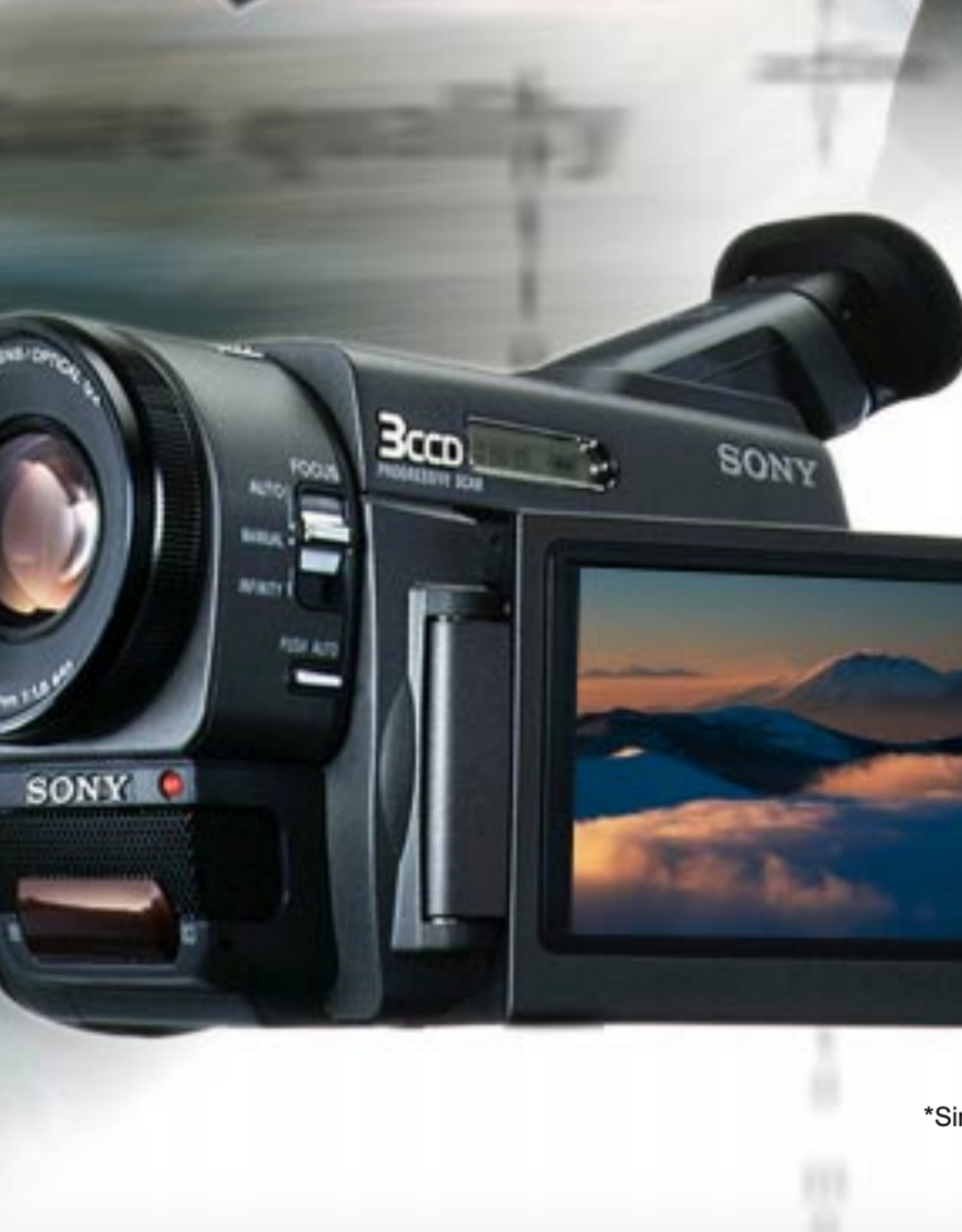 Sony Sony DSR-PD100 DVCAM 3 CCD Mini DV Camcorder