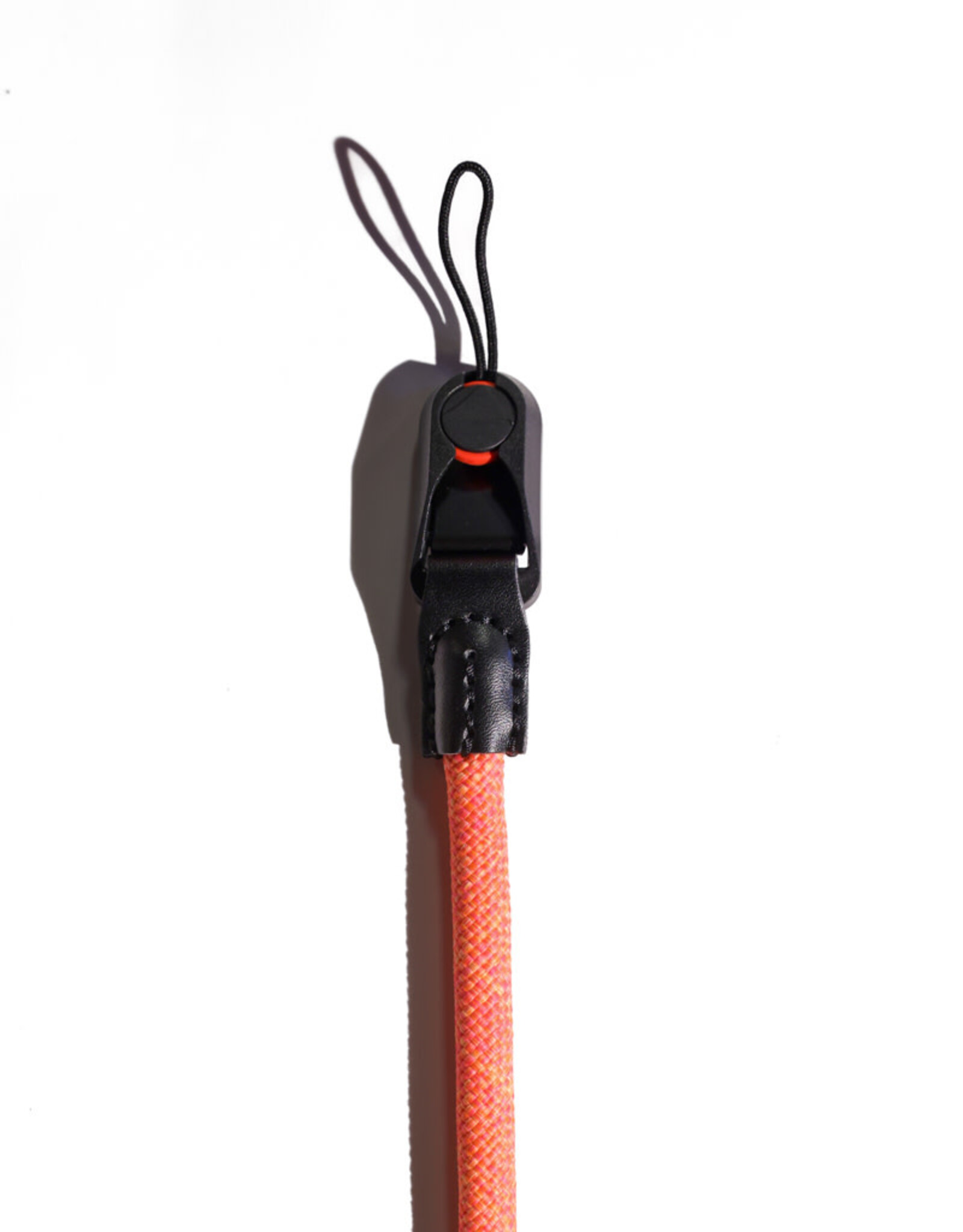Neon Coral Rope Camera Neck Strap with Quick Release