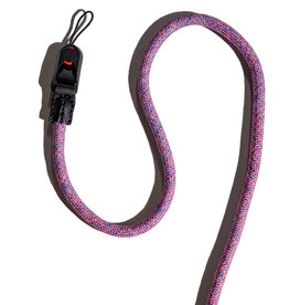 Blue with Pink Highlights Rope Camera Neck Strap with Quick Release