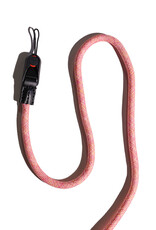Pink and Blue Braided Rope Camera Neck Strap with Quick Release