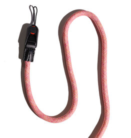 Pink and Blue Braided Rope Camera Neck Strap with Quick Release