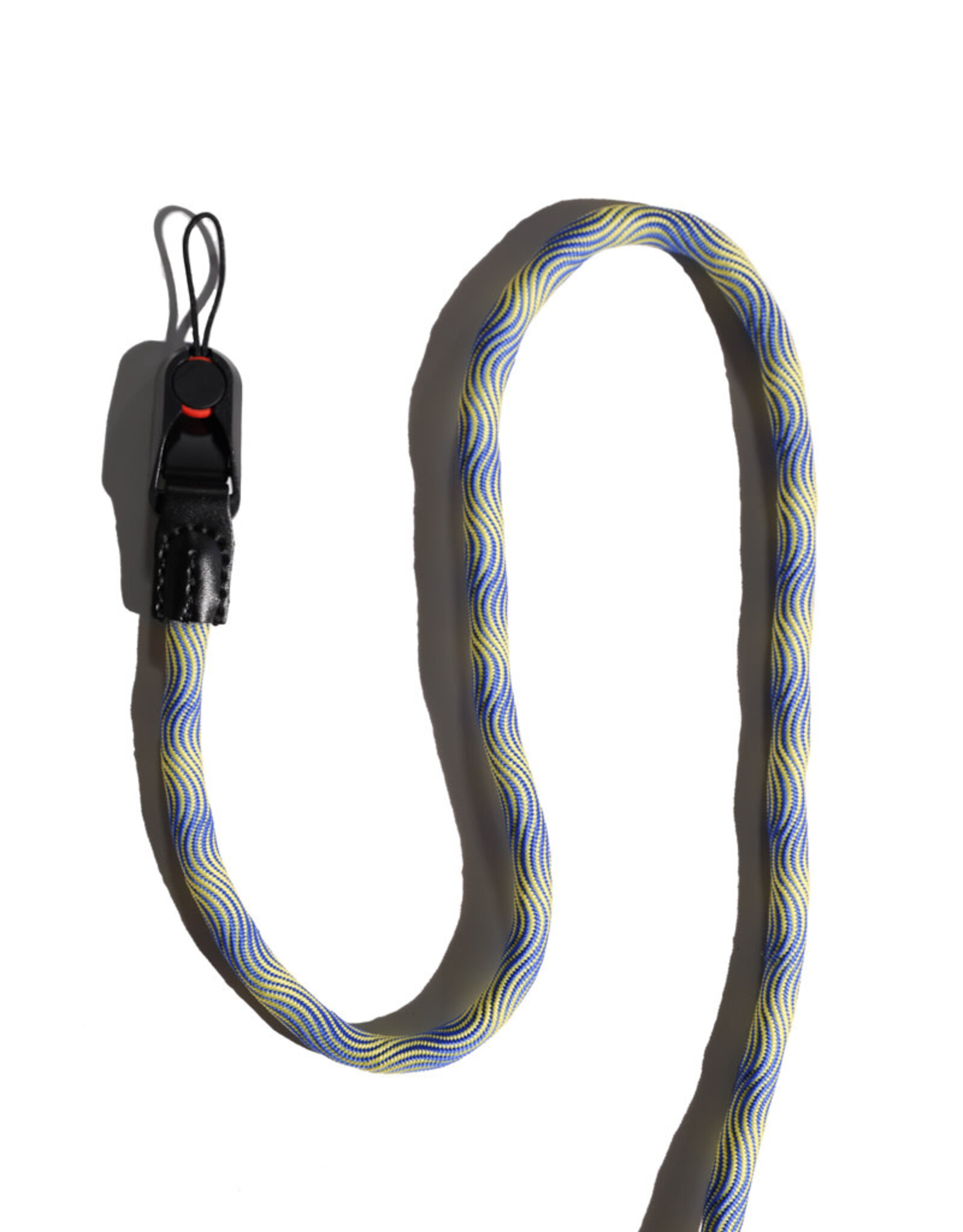 Green and Blue Wavy Rope Camera Neck Strap with Quick Release