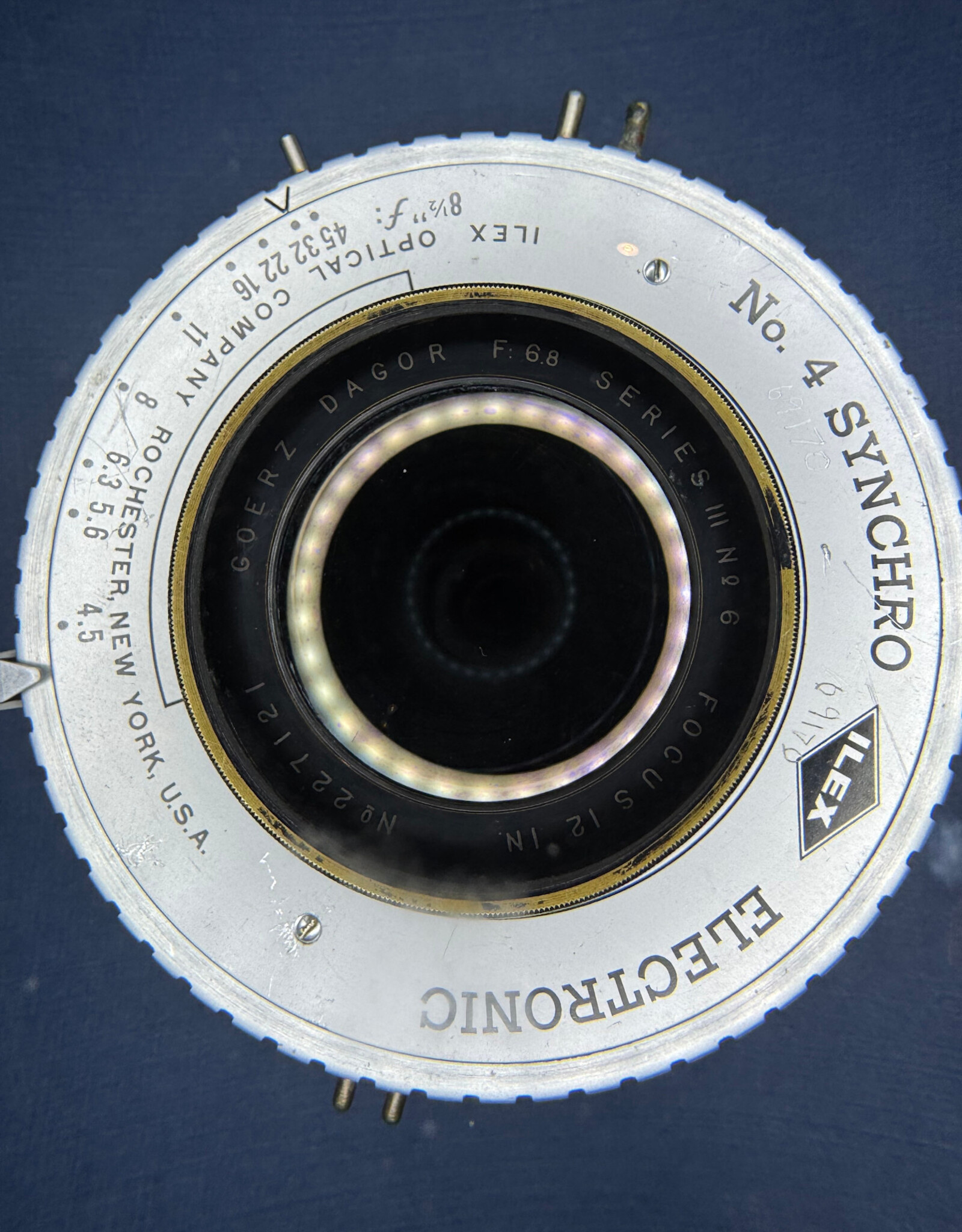 Goerz Goerz Dagor 12" f6.8 Lens for Large Format Ilex Shutter