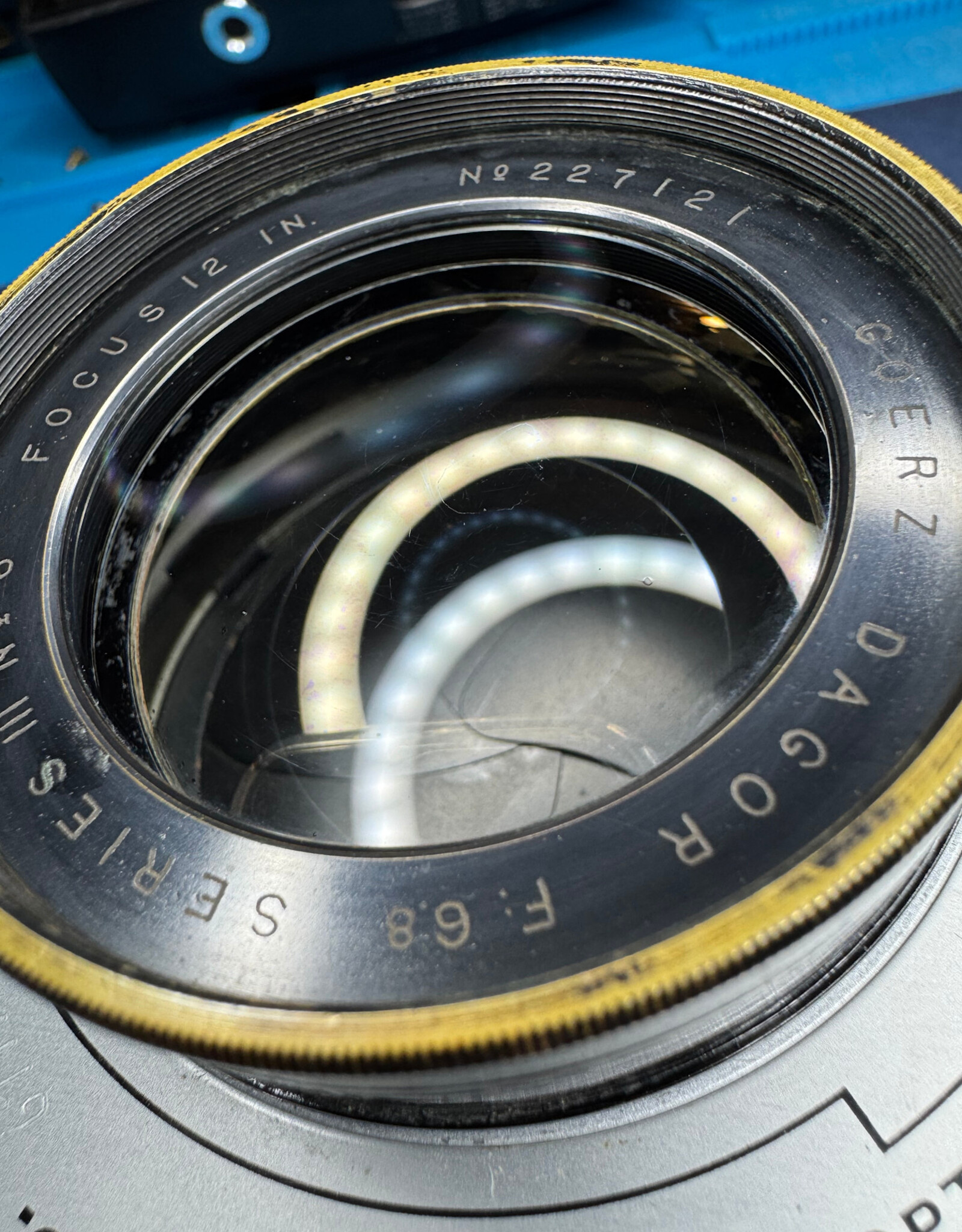 Goerz Goerz Dagor 12" f6.8 Lens for Large Format Ilex Shutter