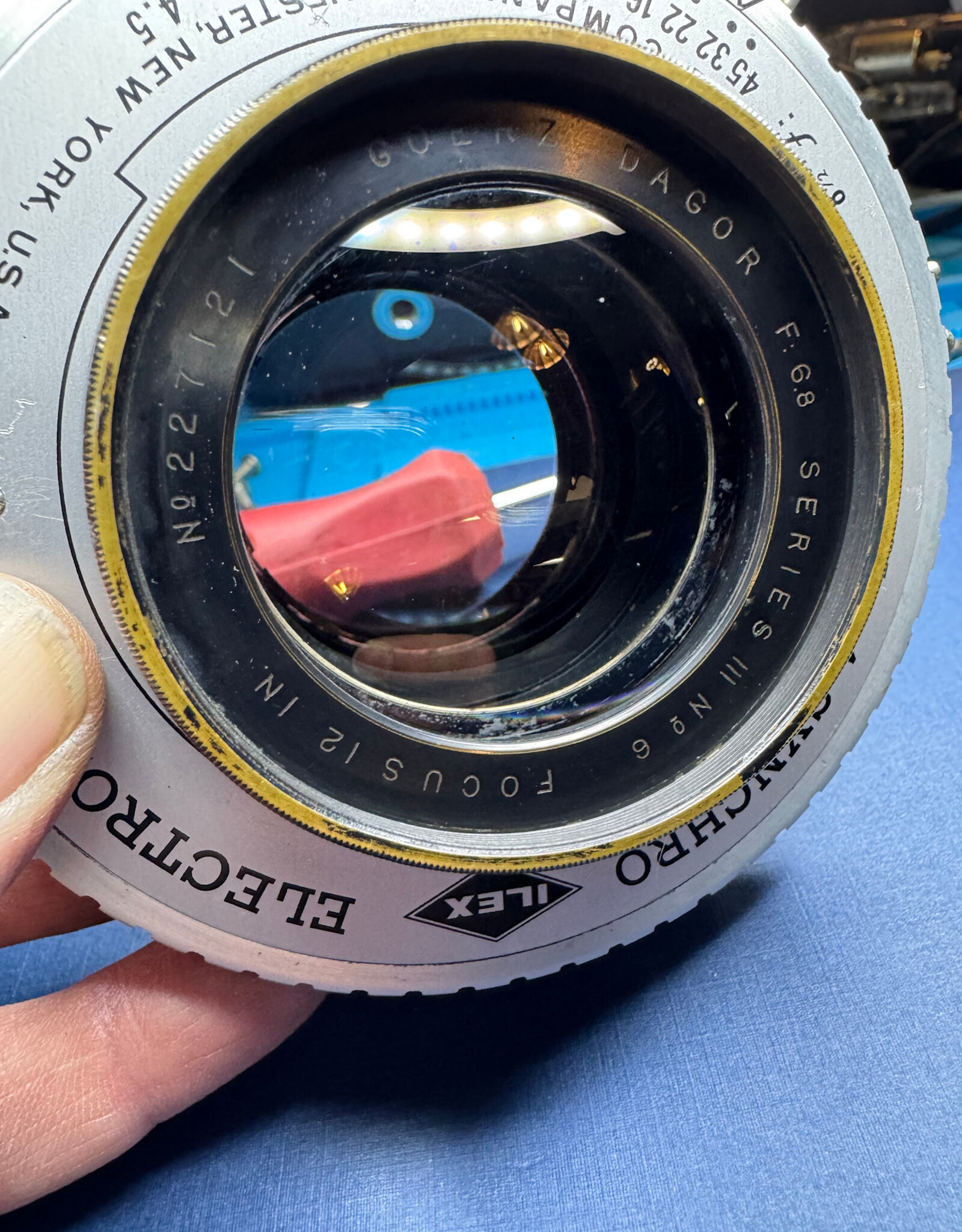 Goerz Goerz Dagor 12" f6.8 Lens for Large Format Ilex Shutter