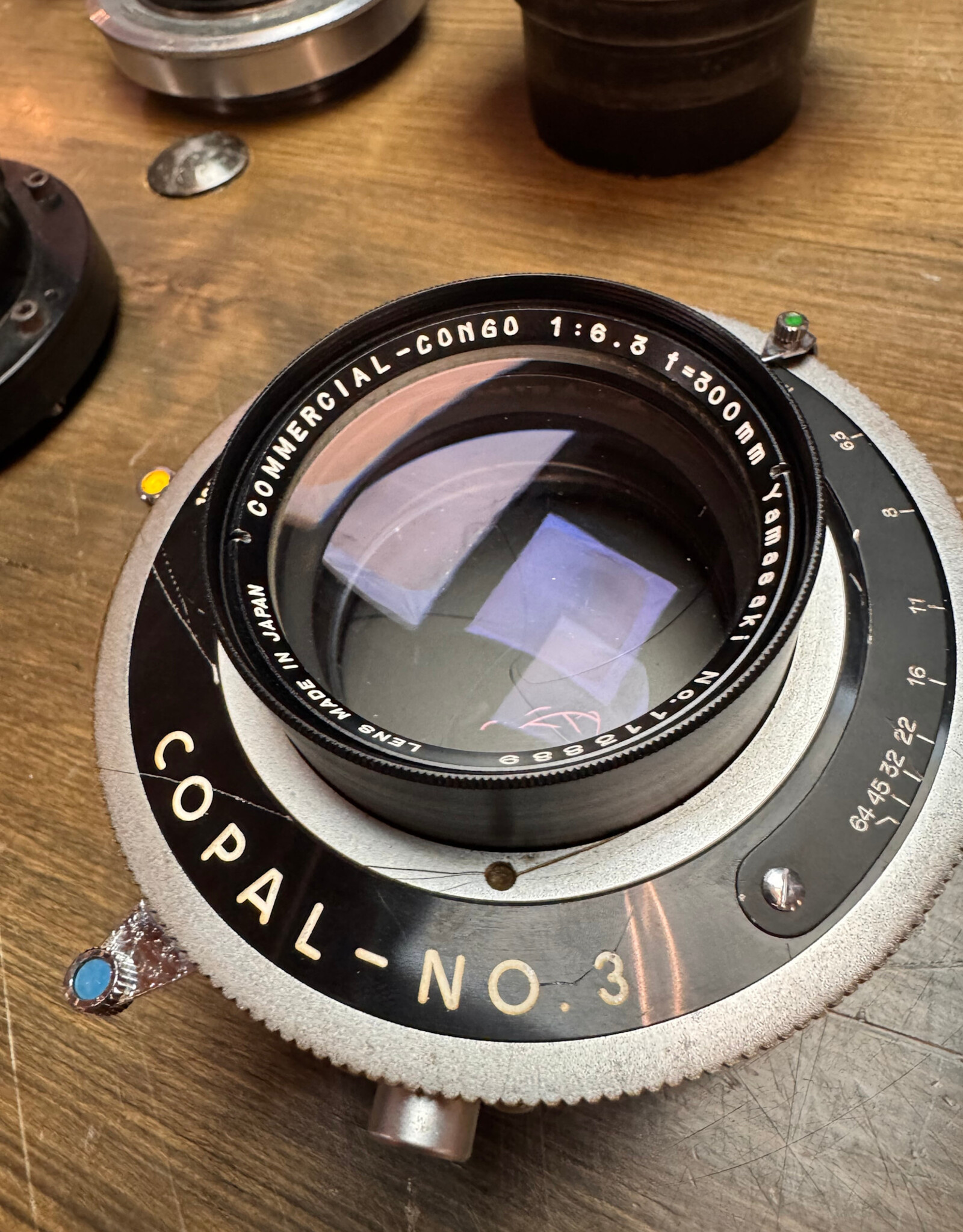 Yamasaki Yamasaki Commercial Congo 300mm f6.3 Copal #3 Shutter Large Format Lens